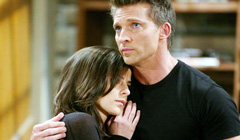 Steve Burton and Kelly Monaco